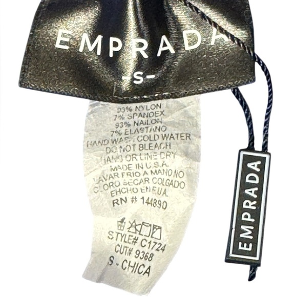 Emprada Kat Royal Blue Mesh Off Shoulder Dress size small - Picture 14 of 17